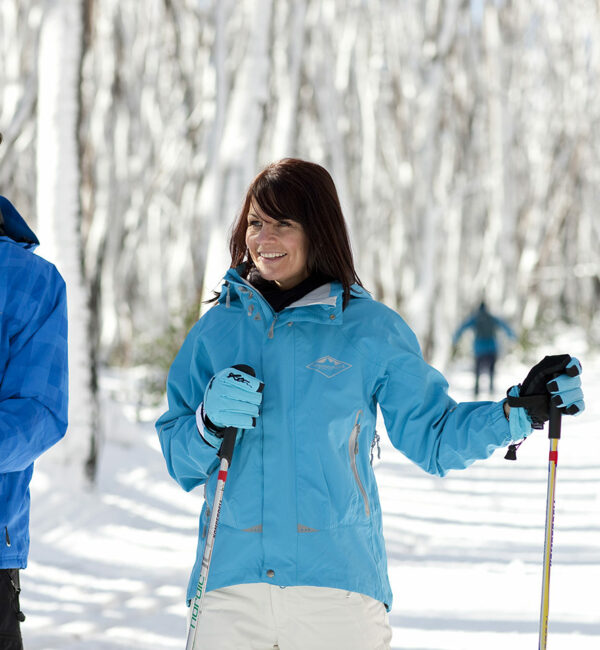 snowshoeing